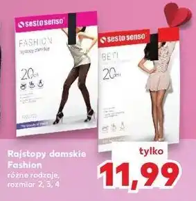 Kaufland Rajstopy damskie 20 den Sesto Senso oferta