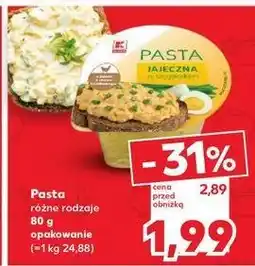 Kaufland Pasta jajeczna ze szczypiorkiem K-Classic oferta