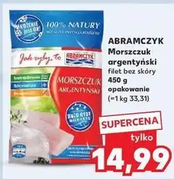 Kaufland Morszczuk filet bez skóry Abramczyk oferta