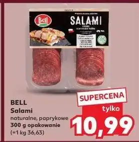 Kaufland Salami naturalne Bell Polska oferta