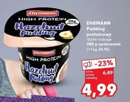 Kaufland Pudding o smaku orzechowym Ehrmann High Protein oferta