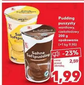 Kaufland Pudding czekoladowy K-Classic oferta