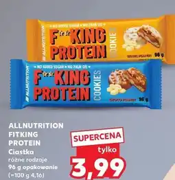 Kaufland Ciastka white peanut Fitking Delicious oferta