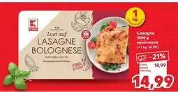 Kaufland Lasagne bolognese K-Classic oferta