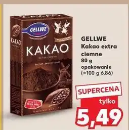 Kaufland Kakao extra ciemne Gellwe oferta