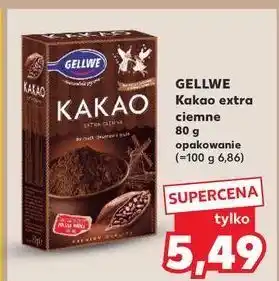 Kaufland Kakao extra ciemne Gellwe oferta