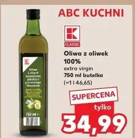 Kaufland Oliwa z oliwek extra virgin K-Classic oferta