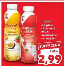 Kaufland Jogurt do picia truskawkowy K-Classic oferta