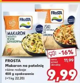 Kaufland Kluski z sosem śmietankowym Frosta oferta