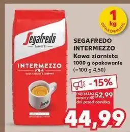 Kaufland Kawa Segafredo Intermezzo oferta