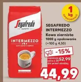 Kaufland Kawa Segafredo Intermezzo oferta