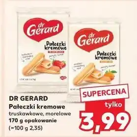 Kaufland Pałeczki kremowe truskawkowe Dr Gerard oferta