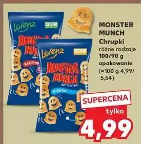 Kaufland Chrupki ketchupowe Lorenz Monster Munch oferta