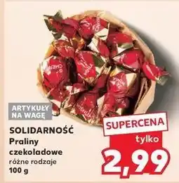 Kaufland Praliny czekoladowe Solidarność oferta