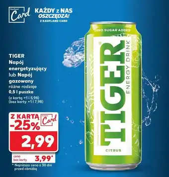 Kaufland Napój citrus Tiger Energy Drink oferta