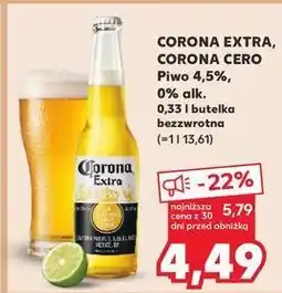 Kaufland Piwo Corona Extra oferta