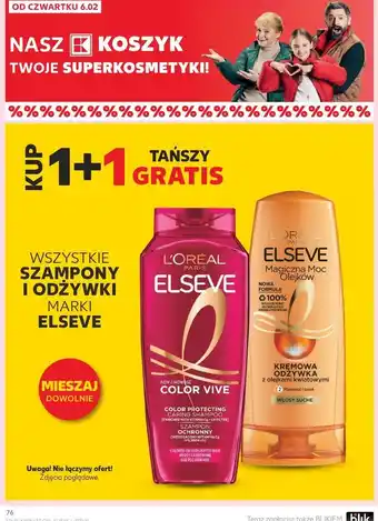 Kaufland Odżywka do włosów L'oreal Elseve Magiczna Moc Olejków oferta