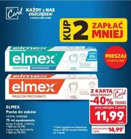 Kaufland Pasta do zębów przeciw próchnicy Elmex oferta