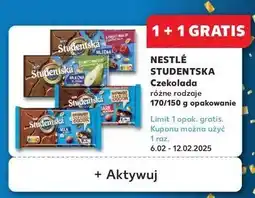 Kaufland Czekolada gorzka z bakaliami Orion Studentska oferta