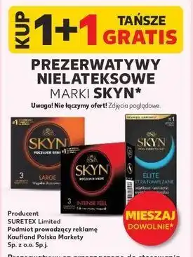 Kaufland Prezerwatywy elite Skyn oferta