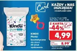 Kaufland Płatki kosmetyczne baby sensitive Cleanic Kindii oferta