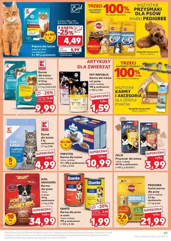 Kaufland Karma dla kotów mięso w galarecie K-Classic oferta