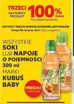 Kaufland Sok marchew jabłko banan Kubuś Baby oferta