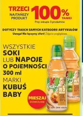 Kaufland Sok marchew jabłko banan Kubuś Baby oferta