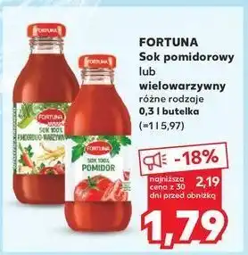 Kaufland Sok 100% pomidorowo-warzywny Fortuna oferta