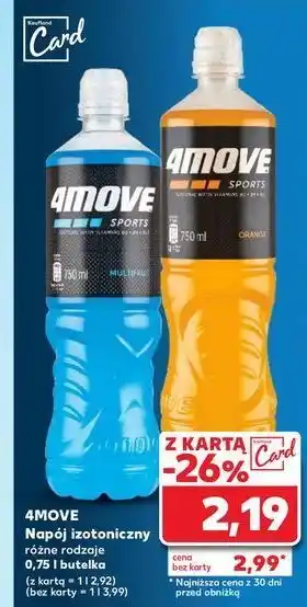 Kaufland Napój multifruit 4Move oferta