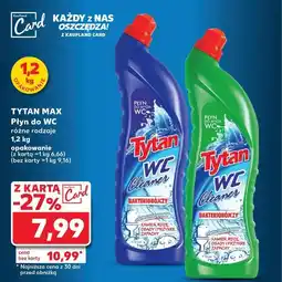 Kaufland Płyn do wc zielony Tytan Wc oferta