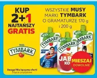 Kaufland Mus jabłkowy Tymbark oferta