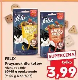 Kaufland Karma dla kotów mixed grill Purina Felix Party Mix oferta