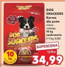 Kaufland Karma dla psa z wołowiną Dog Snackers oferta