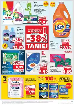 Kaufland Kapsułki do prania color Ariel All In 1 oferta