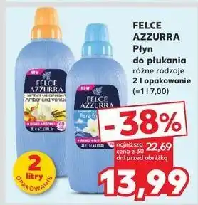 Kaufland Płyn do płukania pure freshness Felce Azzurra oferta