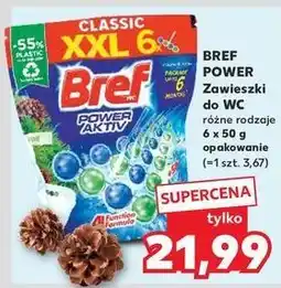 Kaufland Kostka do wc 4 function pine Bref Power Aktiv oferta