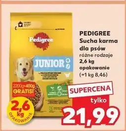 Kaufland Karma junior z kurczakiem i ryżem Pedigree Vital oferta