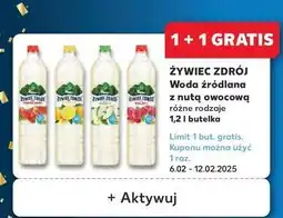 Kaufland Woda malinowa Żywiec Zdrój Z Nutą oferta