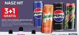 Stokrotka Optima Napój Pepsi, Mirinda, Mountain Dew oferta