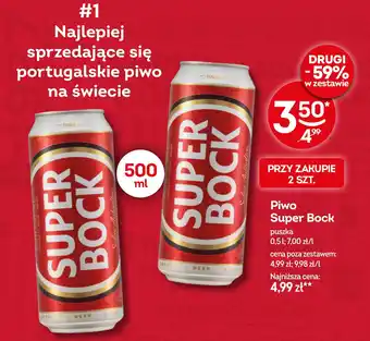 Żabka Piwo Super Bock oferta