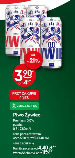 Żabka Piwo Żywiec oferta