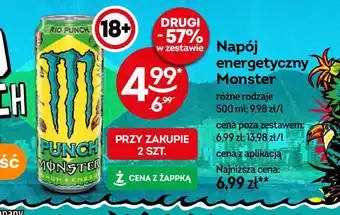 Żabka Napój energetyczny Monster oferta