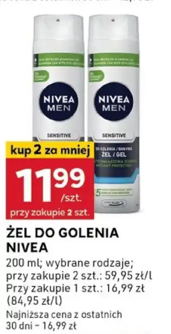 Stokrotka Optima Zel do golenia Nivea Men oferta