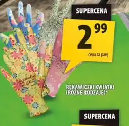 Rękawiczki kwiatki