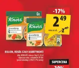 Arhelan Bulion, Rosół Knorr oferta