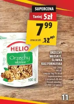 Arhelan Helio Orzechy Włoskie, Sliwka Kaliforniańska oferta