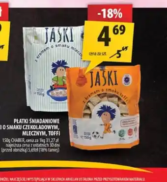 Arhelan Płatki śniadaniowe Jaśki oferta