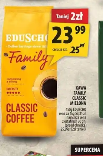 Arhelan Kawa mielona Eduscho Family Classic Coffee oferta