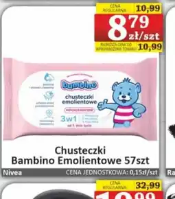 Marmax Chusteczki Bambino Emolientowe oferta